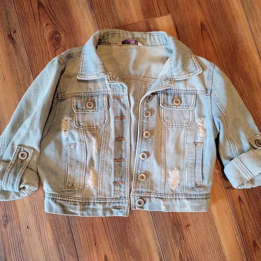 Cropped Jean Jacket